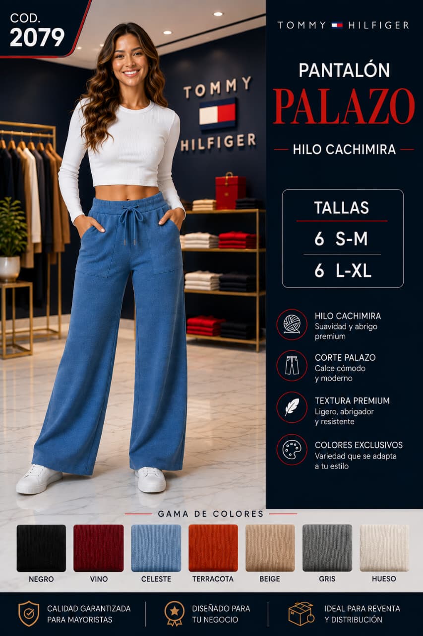 talón Palazo Hilo Cashimira | Suave, Abrigador y Textura Premium – Código 2079